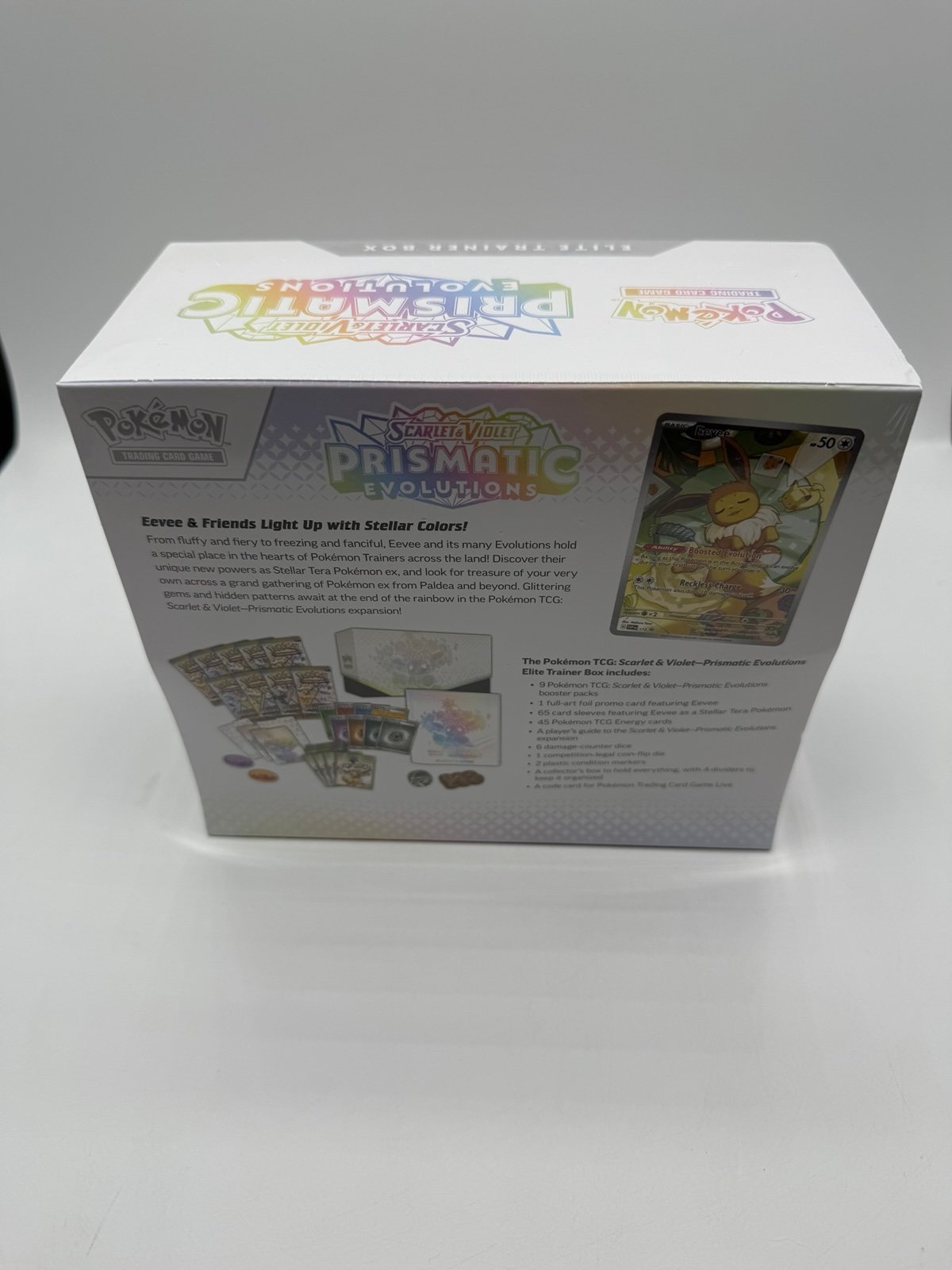 Prismatic Evolutions Elite Trainer Box